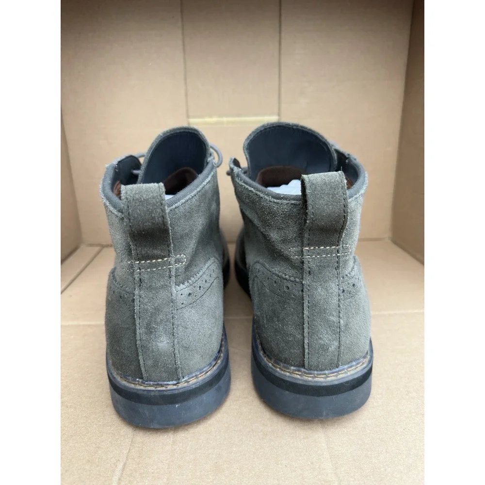 Timberland Squall Canyon Wingtip Chukka Boots Gray Suede Men's Size 12 Rugged
